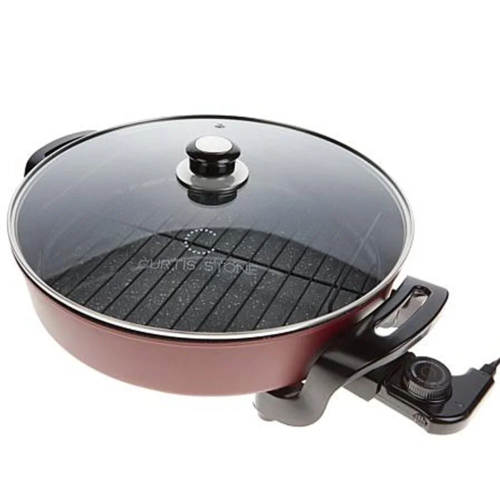 Dura-Pan 14" Electric Skillet with Removable Divider ( new with box) - Picture 1 of 5